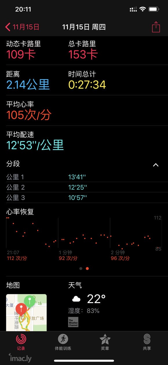 大佬们看看 为什么不能显示图表啊 iwatch4 昨天也没显-1.jpg