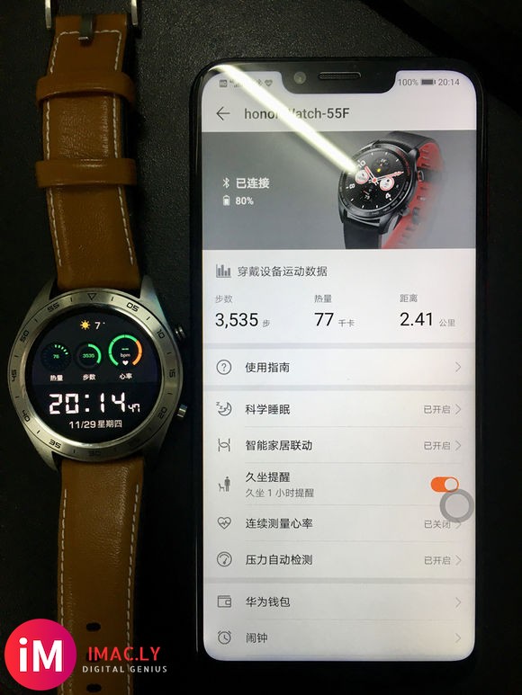 #玩机评测#荣耀Honor Watch续航实测,一周长续航无压力!-1.jpg