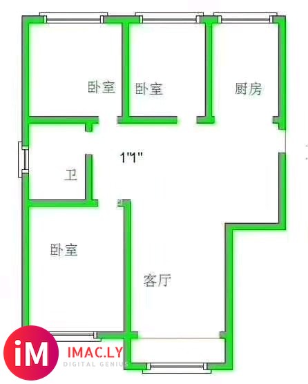 [太阳]   出售:鑫源小区,119.04平米,三室两厅-1.jpg