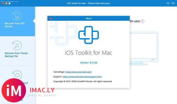 AnyMP4 iOS Toolkit for Mac(iOS数据恢复工具) v9.0.28-1.jpg