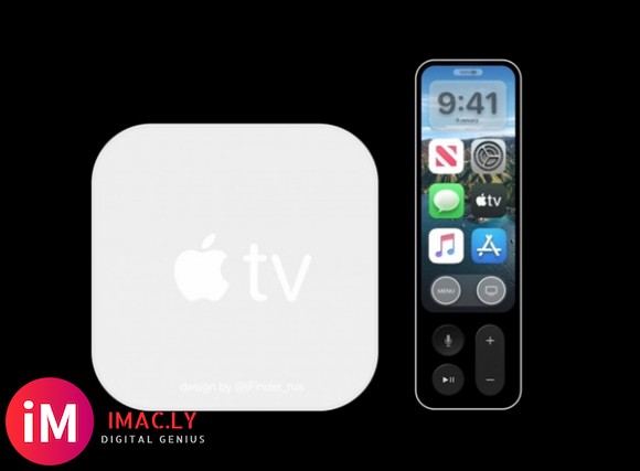 苹果Apple TV 6概念图流出:遥控器带有显示-2.jpg