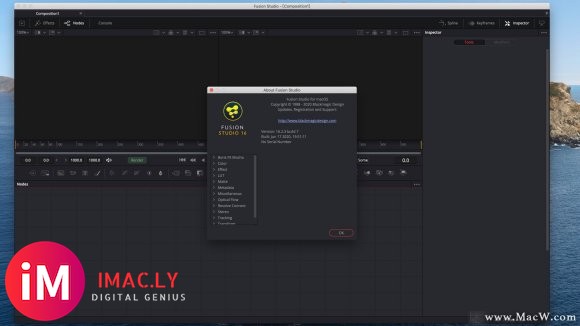 Mac影视后期特效合成软件Blackmagic Fusion Studio16 v16.2.3版-1.jpg