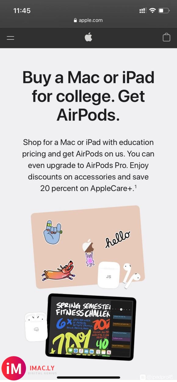 美国商店返校优惠送AirPods 中国估计也是了-1.jpg