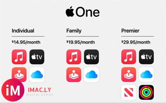 苹果推出 Apple One 全家桶订阅服务,个人套餐每月 14.95 美元-1.jpg
