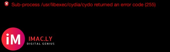 sub-process /usr/libexec/cydia/cydo(255)怎么解决?-1.jpg