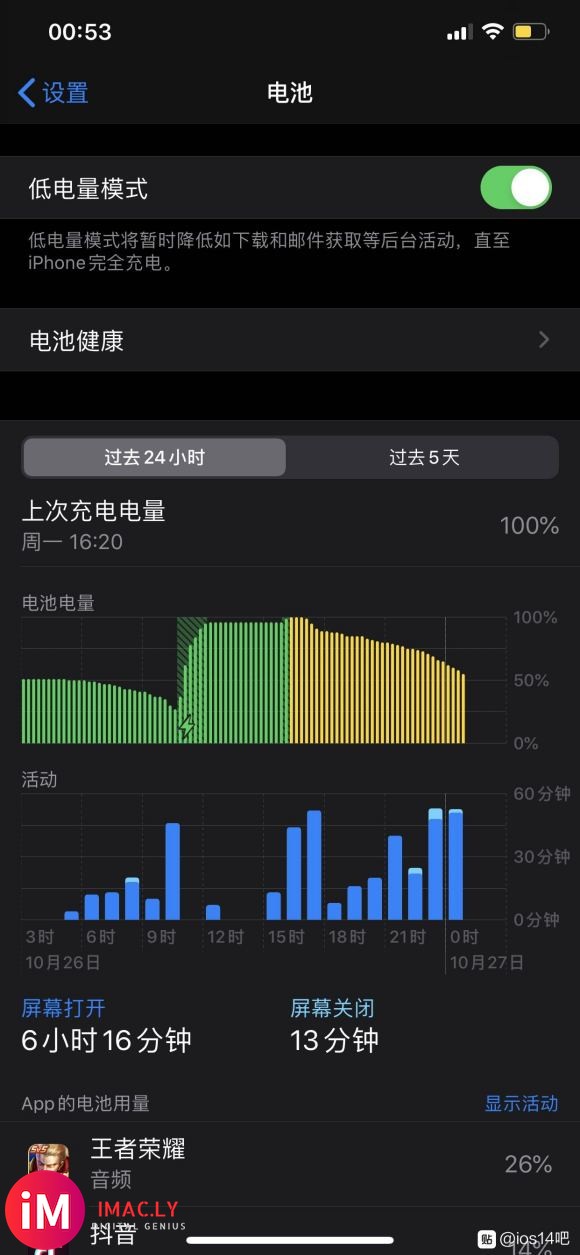 11pro iOS14.1Wi-Fi续航还不错,为何4G续航-1.jpg