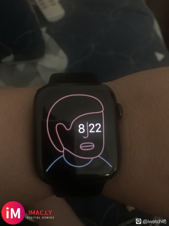 捡漏了一个国iWatch5蜂窝黑钢板,刚激活-5.jpg