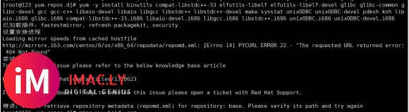 虚拟机上centos6.10安装oracle11g  用yum安装依赖包报错-1.jpg