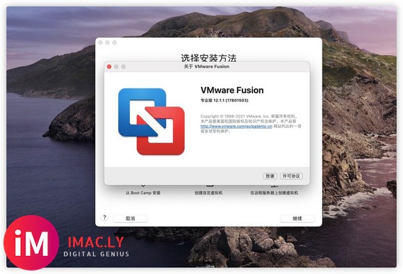 VMware Fusion Pro 12 Mac(vm虚拟机) v12.1.1激活版-1.jpg