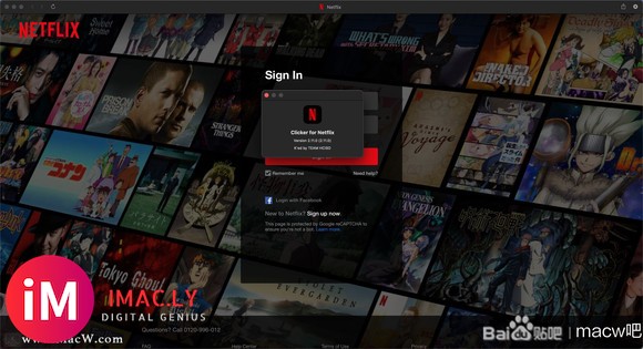 Clicker for Netflix Mac(奈飞客户端)-1.jpg