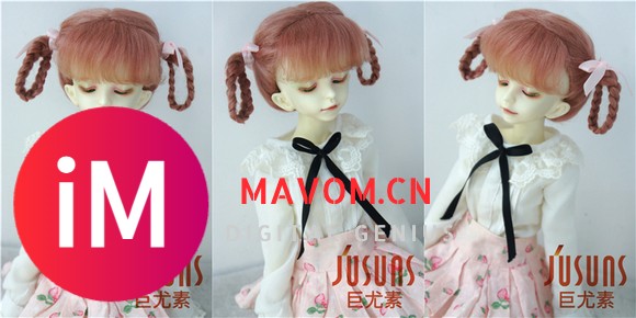 【巨尤素】bjd/ob11/blythe娃娃假发多尺寸款式3分4分6分8分卡肉-1.jpg