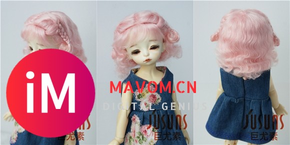 【巨尤素】bjd/ob11/blythe娃娃假发多尺寸款式3分4分6分8分卡肉-2.jpg