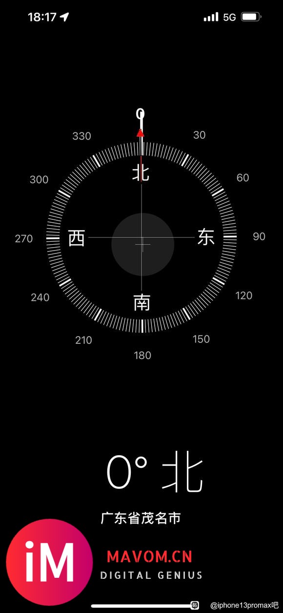 更新到iOS15.1,指南针不能显示海拔高度和经纬度了-1.jpg