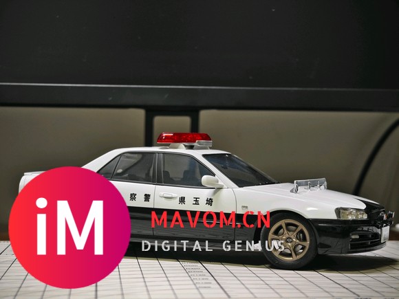 青岛社 Nissan Skyline er34 琦玉县警涂装-8.jpg