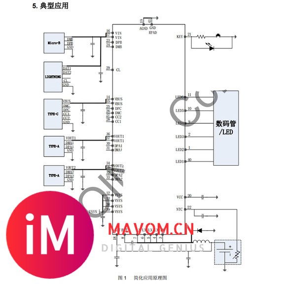 IP5365M专为移动充电宝设计的22.5W大功率快充电源管理SOC芯片-2.jpg