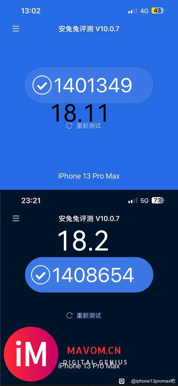 13pm系统跑分14万。18.2正式版-1.jpg