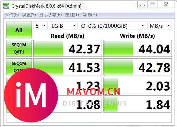 淘宝买了块西数WD43PURZ 4TB，读写速度只有40.有问题么-1.jpg