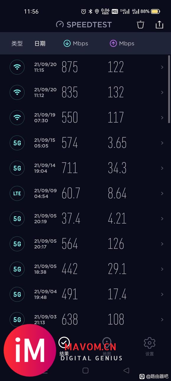 换了个wifi6路由器,真的质的飞跃。家里1000m宽带-1.jpg